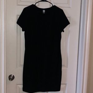 Black Old Navy T Shirt Dress